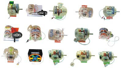 ZGLTM 透明电机与变压器模型
